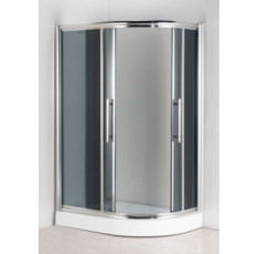 купити недорого Душевая кабина AquaStream Premium 120 LB левосторонняя серая 18650