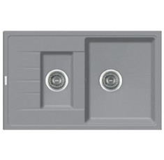 купити недорого Кухонная мойка Fabiano Classic 78x50x15 Grey Metallic 8221.201.0069