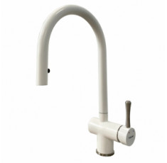 купити недорого Смеситель Fabiano FKM 47P SS Alpine White 8232.401.0238