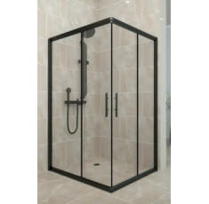 купити недорого Душевая кабина Aquanil Unimar Black 100x80x190 см чорний профіль (UNIMAR80BLACK)