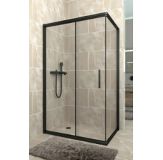 купити недорого Душевая кабина Aquanil Minnesota Black 120x80x190 см прозрачное стекло (MINNESOTA80BLACK)