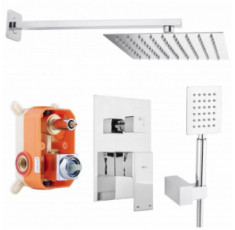 купити недорого Душевой гарнитур скрытого монтажа Yoka Dual CHROM + BOX хром, BP.DUAL