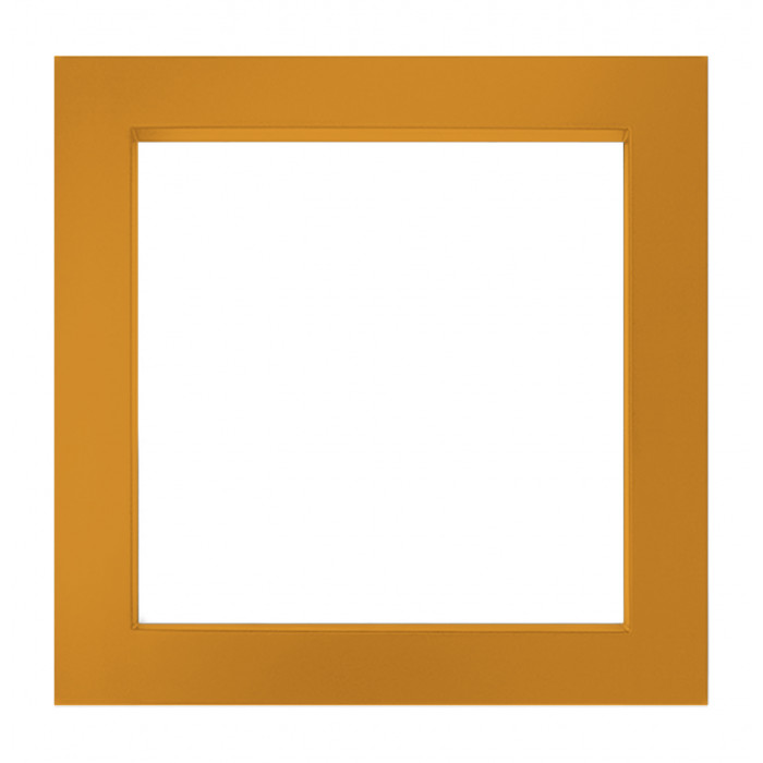 Сушка для рушників Genesis-Aqua Simple 50x50 см Жовтий нарцис