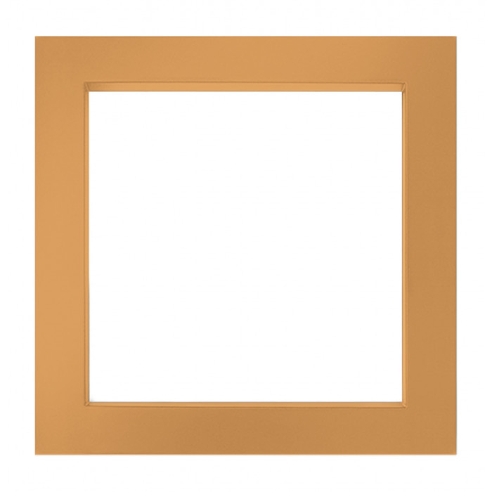 Сушка для рушників Genesis-Aqua Simple 50x50 см Шафраново-жовтий