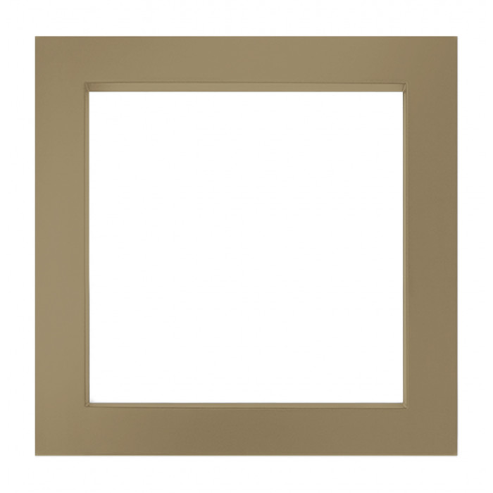 Сушка для рушників Genesis-Aqua Simple 50x50 см Оливково-жовтий