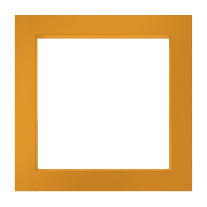 Сушка для рушників Genesis-Aqua Simple 50x50 см Динно-жовтий