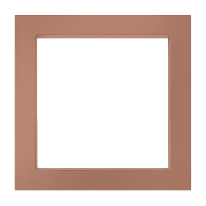 Сушка для рушників Genesis-Aqua Simple 50x50 см Бежево-червоний