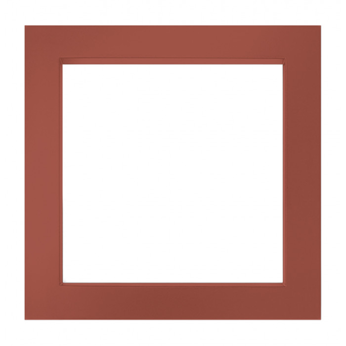 Сушка для рушників Genesis-Aqua Simple 50x50 см Коралово-червоний