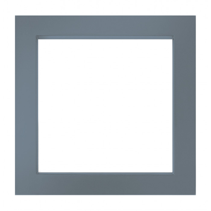 Сушка для рушників Genesis-Aqua Simple 50x50 см Голубино-синій