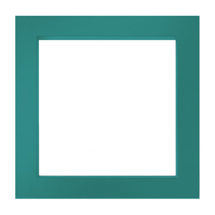 Сушка для рушників Genesis-Aqua Simple 50x50 см Бірюзово-синій