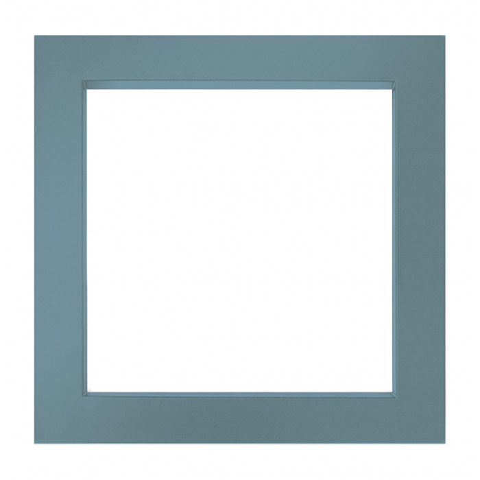 Сушка для рушників Genesis-Aqua Simple 50x50 см Пастельно-синій