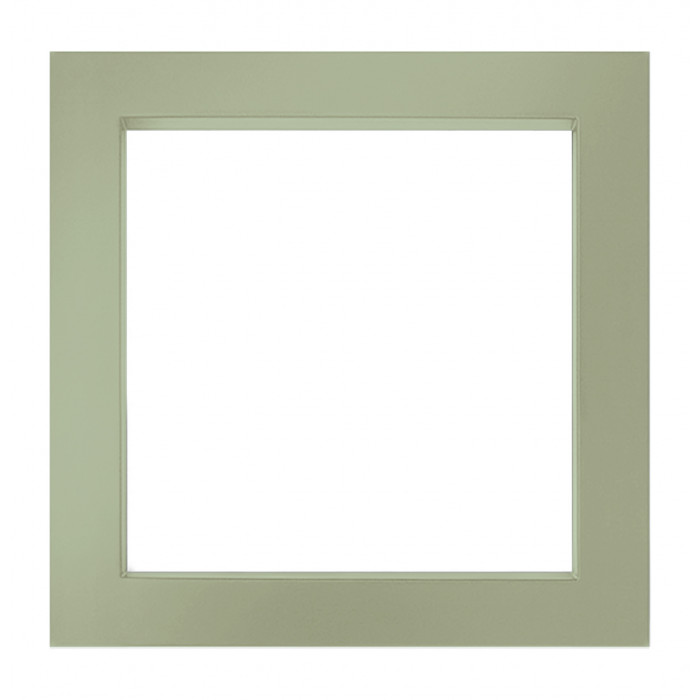 Сушка для рушників Genesis-Aqua Simple 50x50 см Біло-зелений