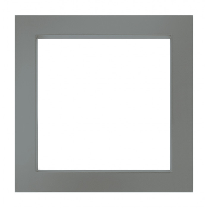 Сушка для рушників Genesis-Aqua Simple 50x50 см Сіра білка