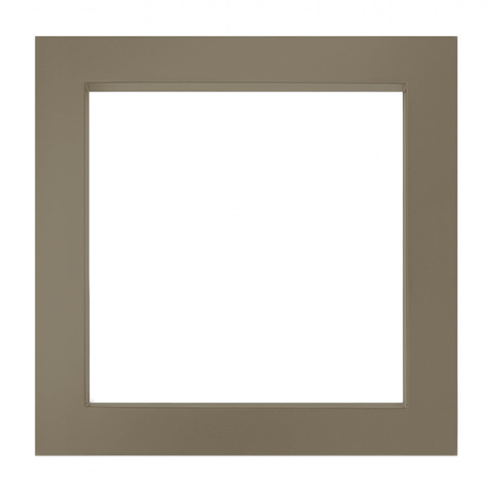Сушка для рушників Genesis-Aqua Simple 50x50 см Оливково-сірий