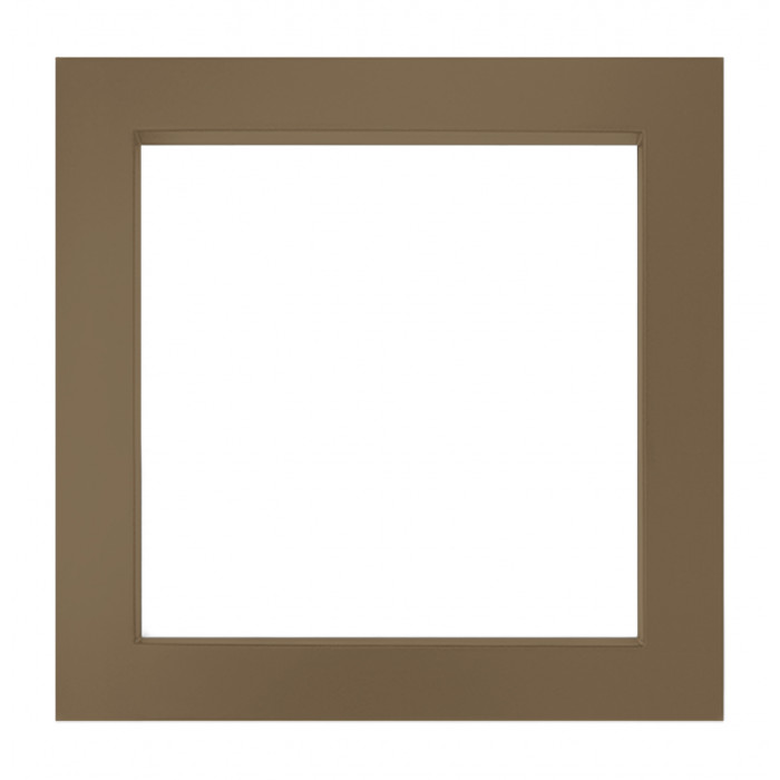 Сушка для рушників Genesis-Aqua Simple 50x50 см Сіре хакі