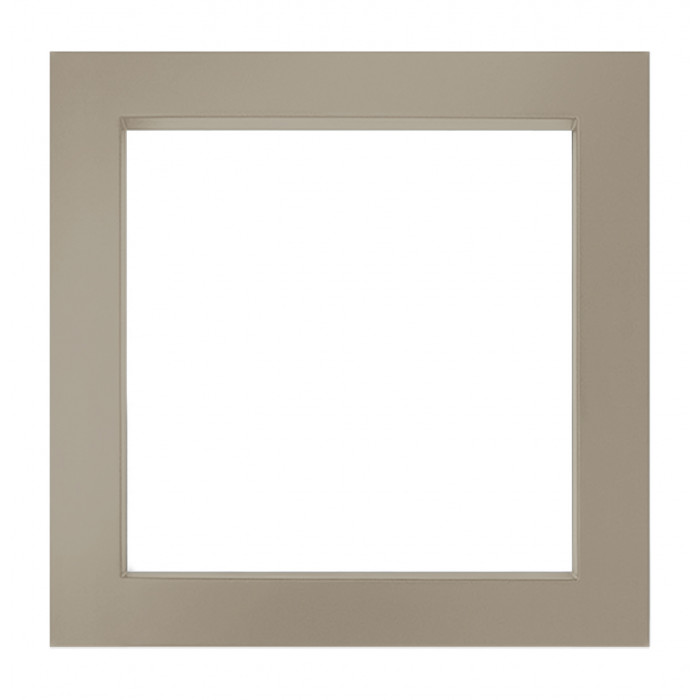 Сушка для рушників Genesis-Aqua Simple 50x50 см Гальковий сірий
