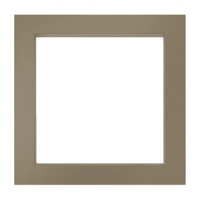 Сушка для рушників Genesis-Aqua Simple 50x50 см Жовто-сірий