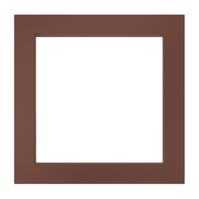Сушка для рушників Genesis-Aqua Simple 50x50 см Червоно-коричневий