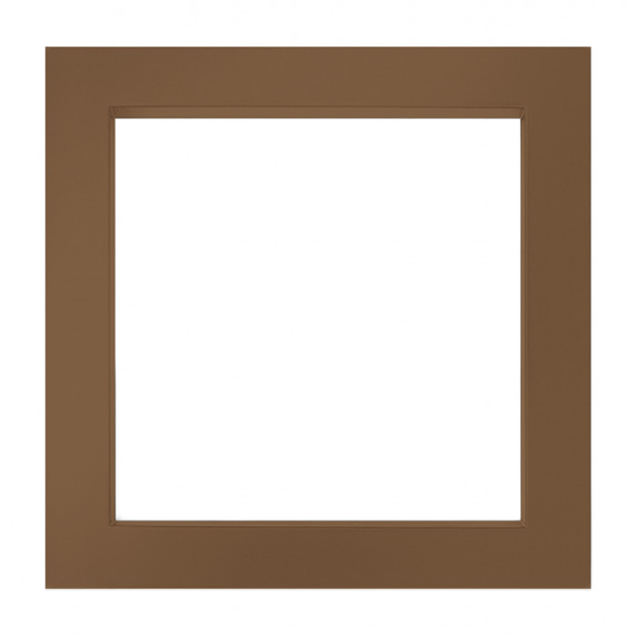 Сушка для рушників Genesis-Aqua Simple 50x50 см Оливково-коричневий