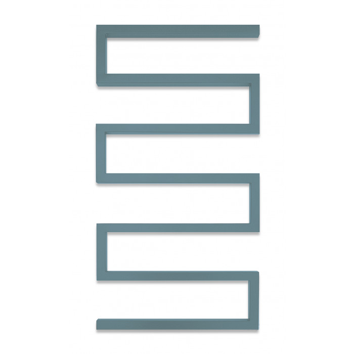 Электрический полотенцесушитель Genesis-Aqua Snake 100x53 см Пастельно-синий