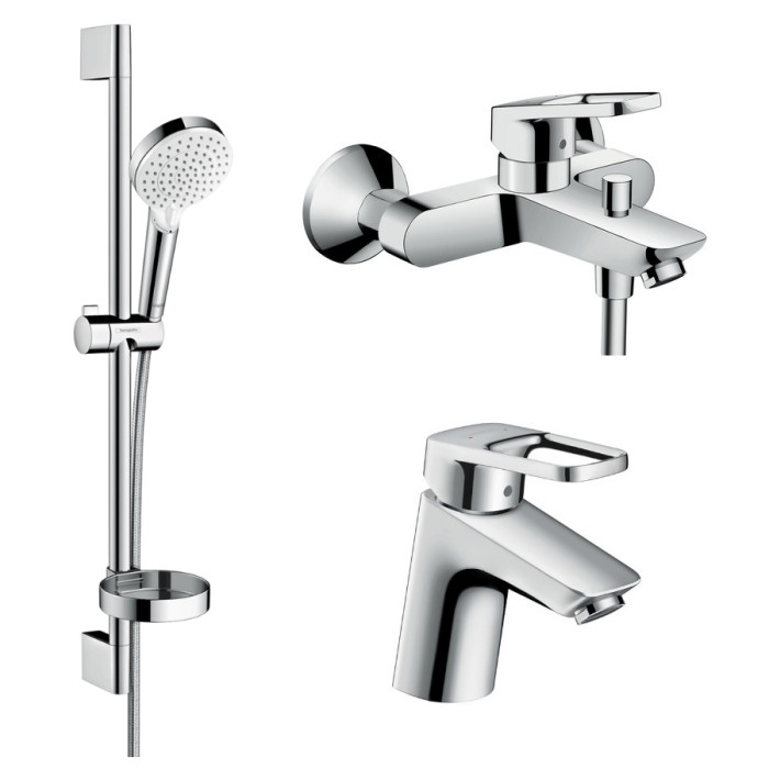 Набір змішувачів HANSGROHE LOGIS (71150000 + 71244000 + 26553400) 1042019