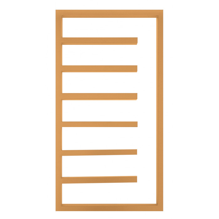 Водяной полотенцесушитель Genesis-Aqua Combo 100x53 см Шафраново-желтый