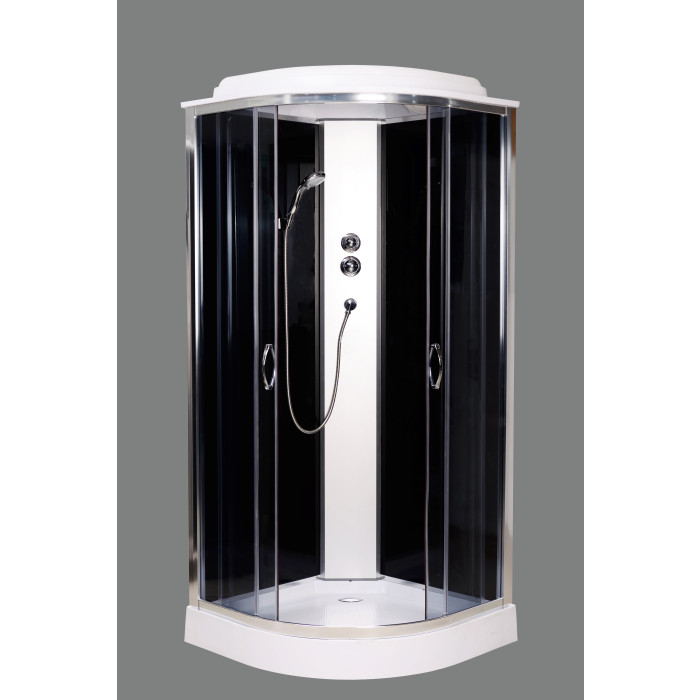 Гидромассажный бокс Aquastream GLS 80 Black Low 18627