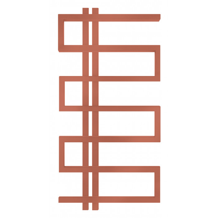 Електричний сушка для рушників Genesis-Aqua Dual 80x53 см Лососево-оранжевий