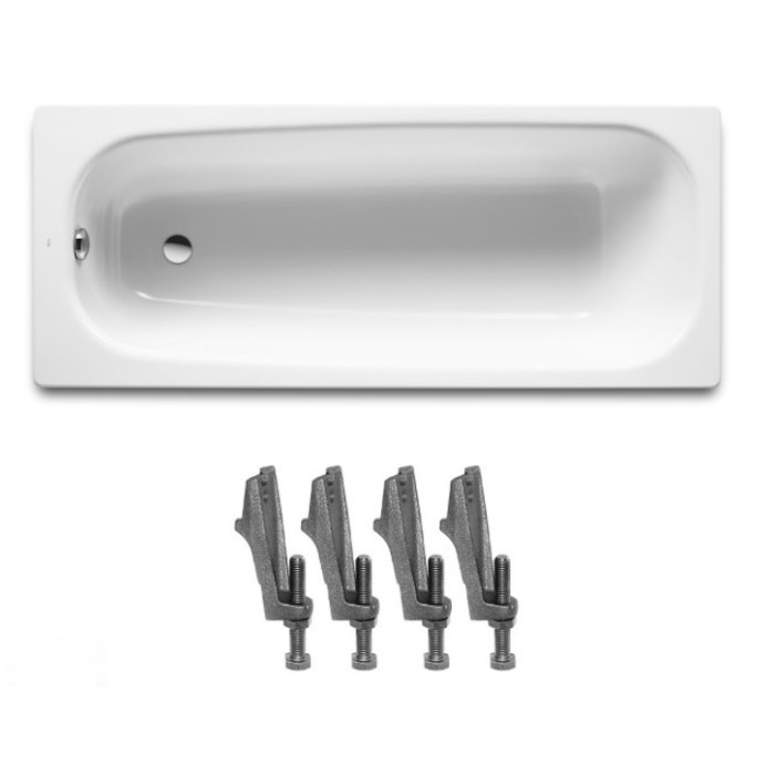Ванна чавунна Roca CONTINENTAL 170*70см + ніжки A21291100R+A150412330