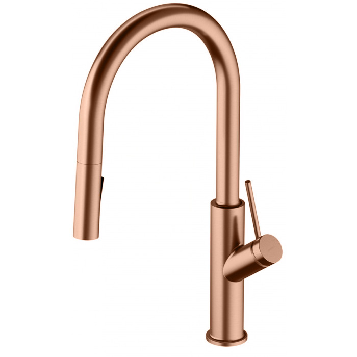 Змішувач Omnires Bend brushed copper (BE6455CPB)