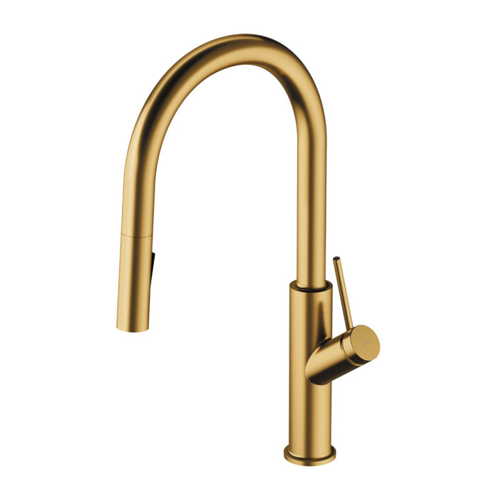 Змішувач Omnires Bend gold brushed (BE6455GLB)