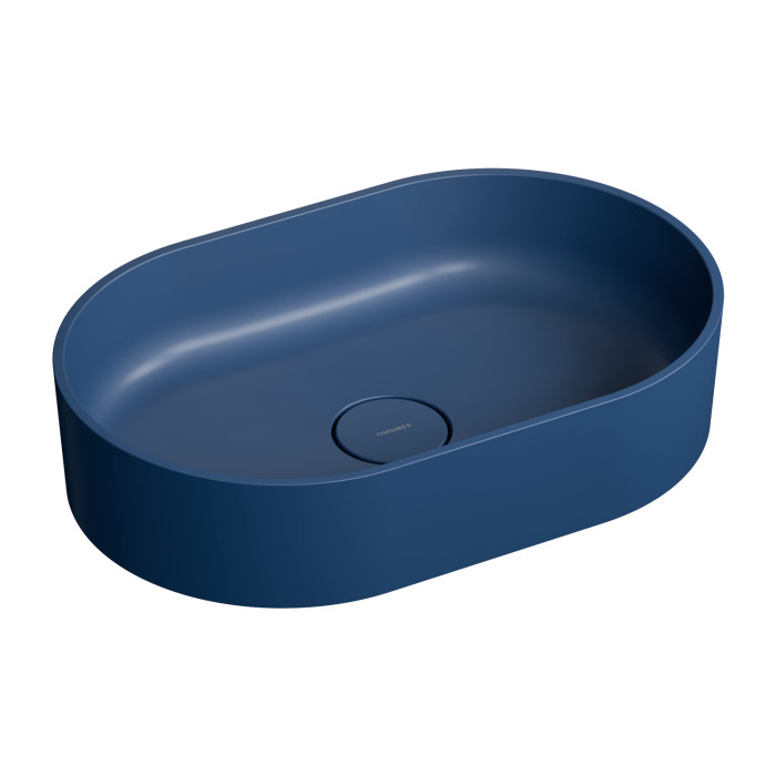 Умивальник Omnires Ovo 55x36 dark blue (OVOUNMB)