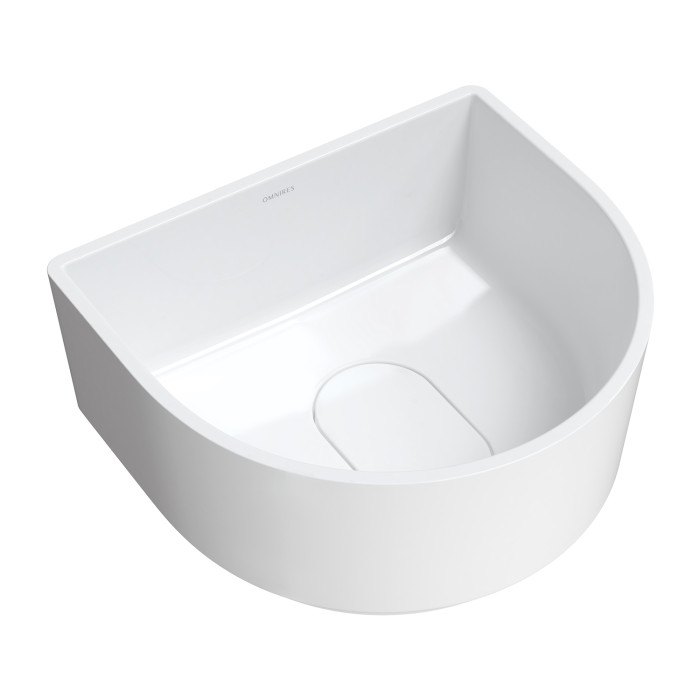 Умивальник Omnires Cadence 42x37 white (CADENCE420BP)