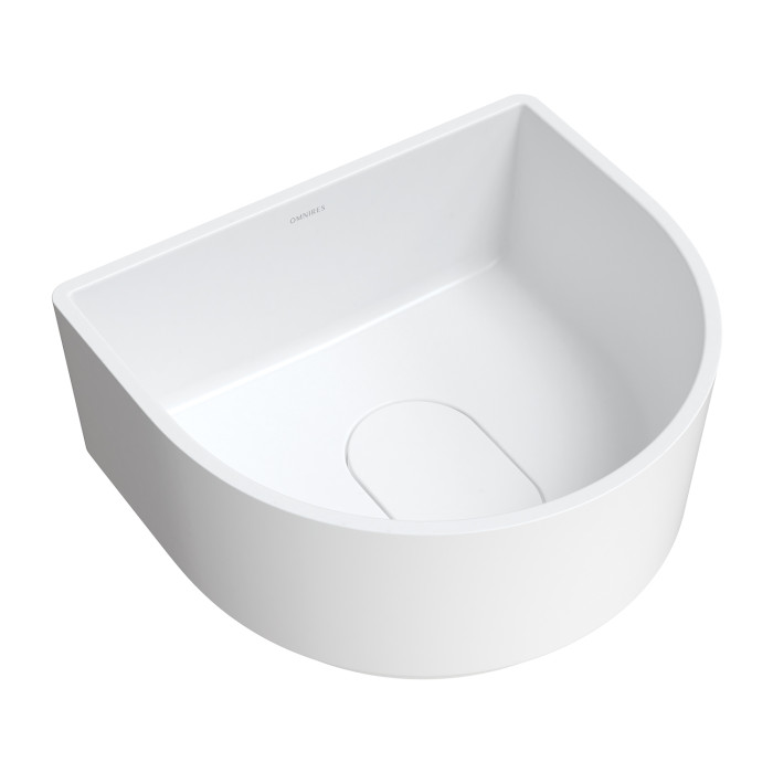Умивальник Omnires Cadence 42x37 matt white (CADENCE420BM)