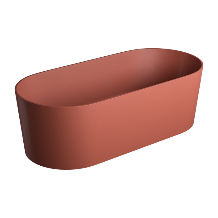 Ванна Omnires Ovo 160x75 terracotta (OVOWWTE)