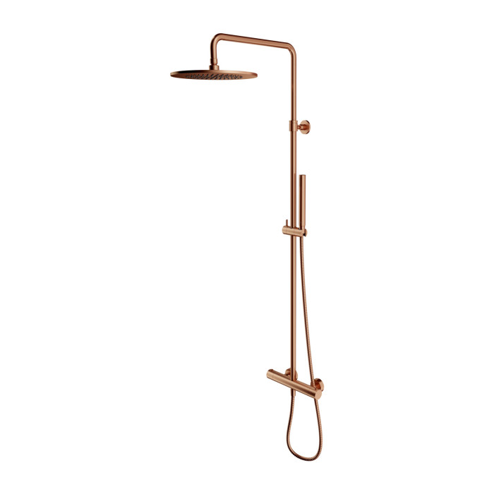 Душова система Omnires Y brushed copper (Y1244SUCPB)
