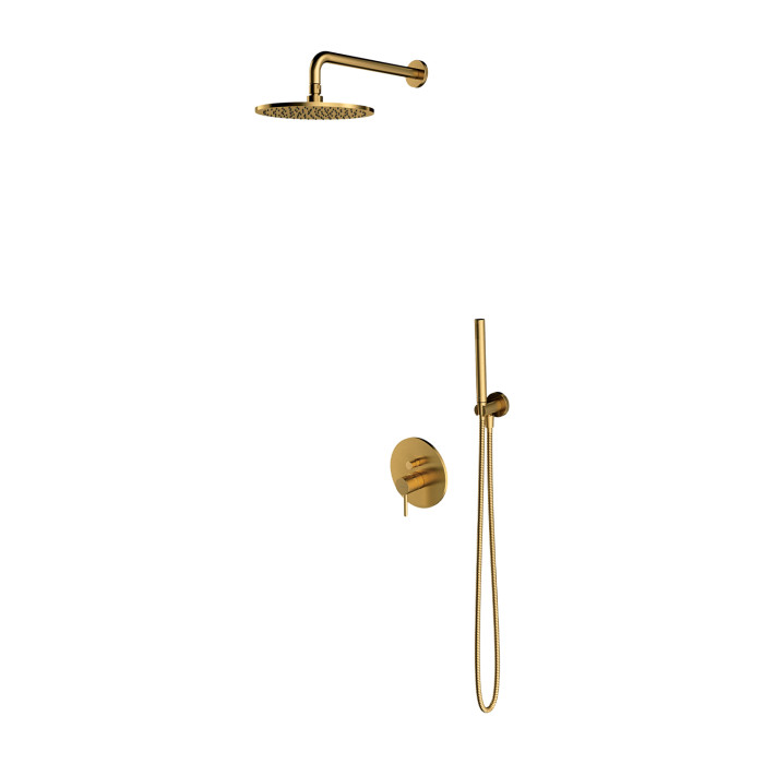 Душова система Omnires Y brushed gold (SYSY19GLB)