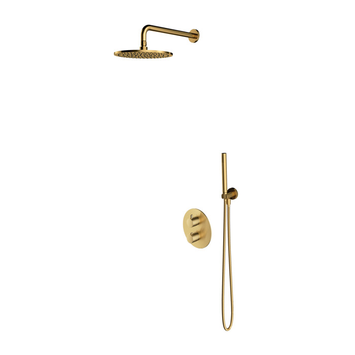 Душова система Omnires Y brushed gold (SYSYT05XGLB)