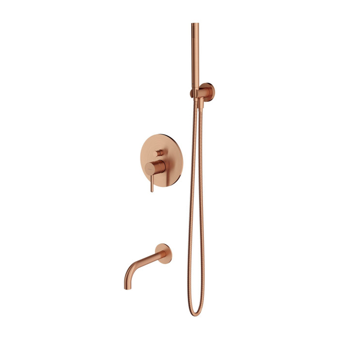 Душова система Omnires Y brushed copper (SYSYW01CPB)