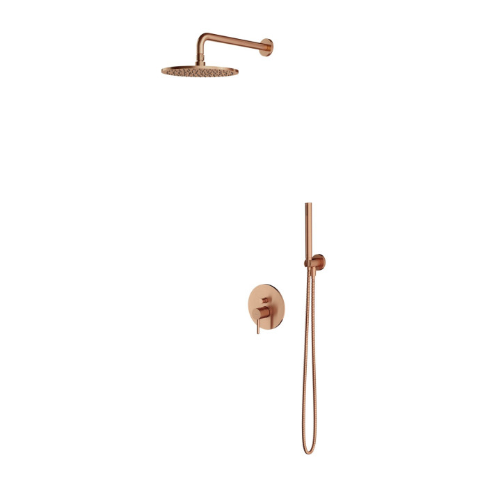 Душова система Omnires Y brushed copper (SYSY35CPB)