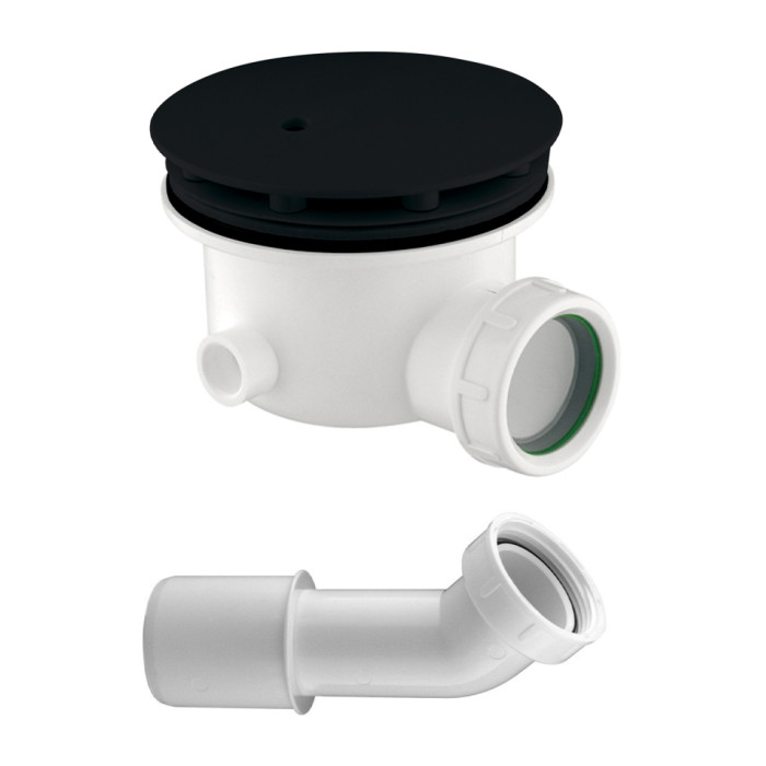 Сифон Omnires Cgs black (ST6590.43+ST45XBL)