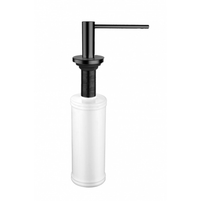 Дозатор Blue Water INOX КРУГЛИЙ ЧОРНА СТАЛЬ Inox-Round-Black-Steel