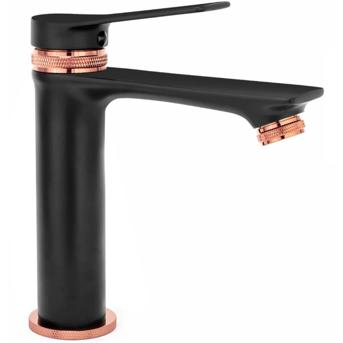 Змішувач Rea Viral black/rose gold (REA-B2025)