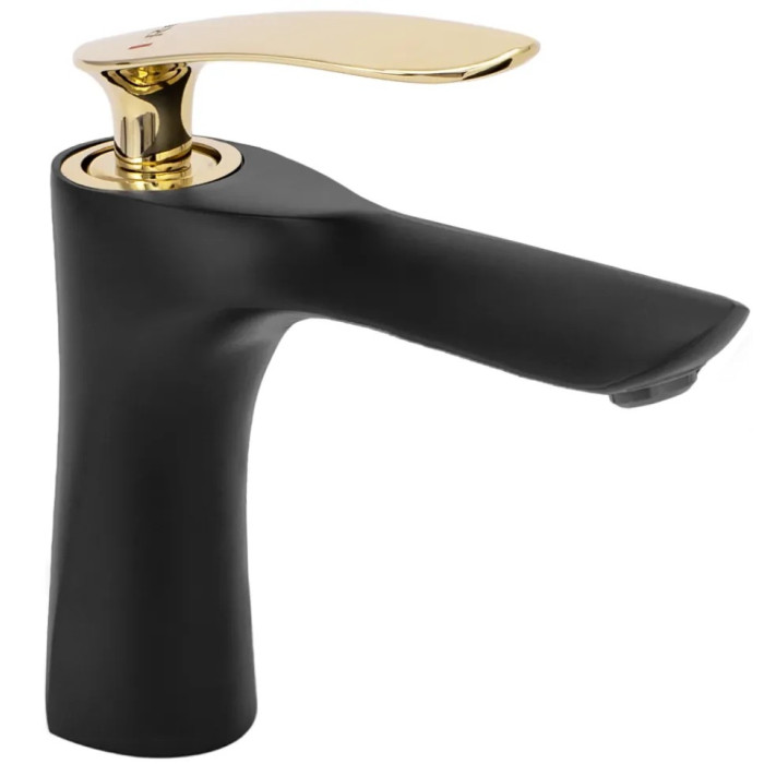 Змішувач Rea Orbit black/gold (REA-B2054)