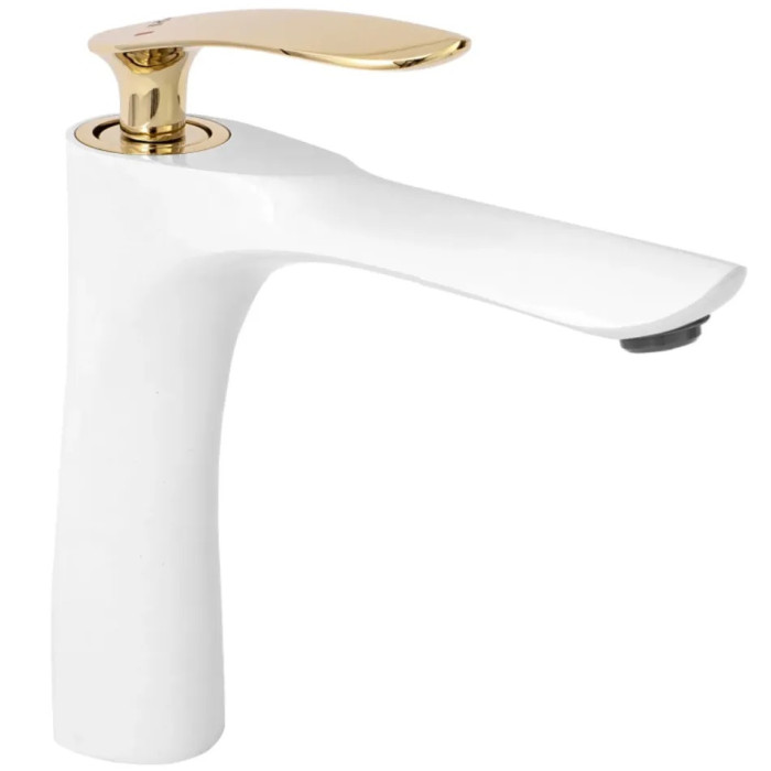 Змішувач Rea Orbit white/gold (REA-B2052)