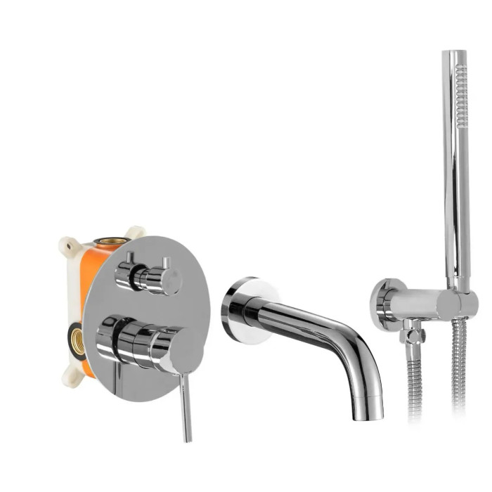 Змішувач Rea Lungo chrome + box (REA-B6990)
