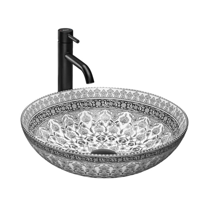 Умивальник Rea Arte dark grey (REA-U8002)