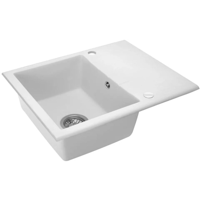 Кухонна мийка Rea North white (ZLE-00127)