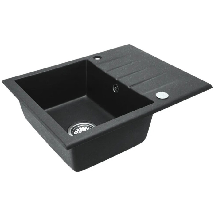 Кухонна мийка Rea North black nakrapiany (ZLE-00125)