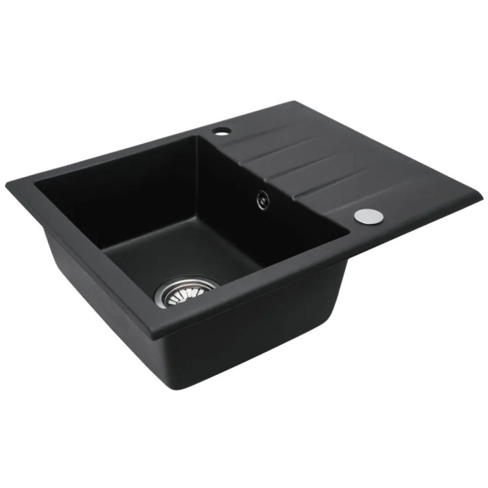 Кухонна мийка Rea North black metalic (ZLE-00126)